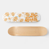 Mr Tickle | Veel gezichten Persoonlijk Skateboard (Horizontaal)