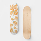 Mr Tickle | Veel gezichten Persoonlijk Skateboard (Voorkant)