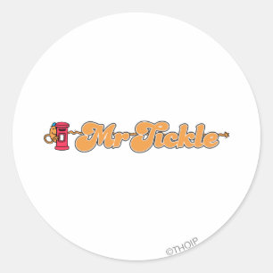 Mr Tickle Verborgen blijven Ronde Sticker