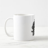 Mr Tickle | Zwart-wit plezier Koffiemok (Links)