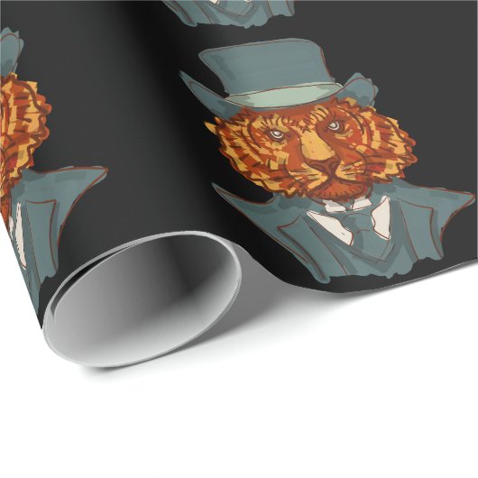 Mr Tiger Cadeaupapier (Rol Hoek)