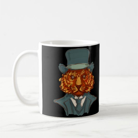 Mr Tiger Koffiemok (Links)