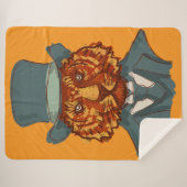 Mr Tiger Sherpa Deken (Voorkant (horizontaal))