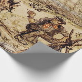 Mr Toad en de zigeuner door Arthur Rackham Cadeaupapier (Hoek)