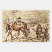 Mr Toad en de zigeuner door Arthur Rackham Inpakpapier Vel (Voorkant 3)