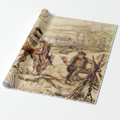 Mr Toad en de zigeuner van Arthur Rackham Cadeaupapier (Uitgerold)