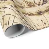 Mr Toad en de zigeuner van Arthur Rackham Cadeaupapier (Rol Hoek)