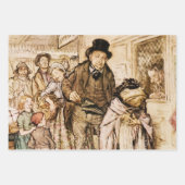 Mr. Toad koopt een kaartje van Arthur Rackham Inpakpapier Vel (Voorkant 2)