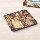 Mr Toad verkleedt zich door Arthur Rackham Bier Onderzetter (Linkerzijde)