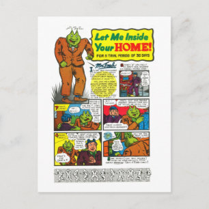 Mr Toad zal je leven veranderen! Briefkaart