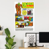 Mr Toad zal je leven veranderen! Poster (Thuiskantoor)