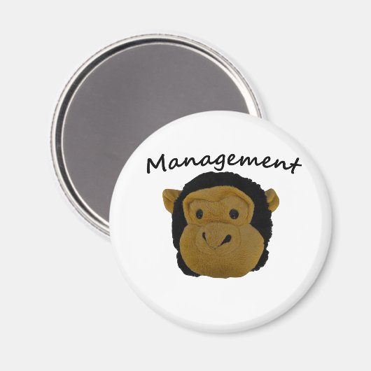 Mr. Trouble. Beheerbadges Magneet (Voorkant / Achterkant)