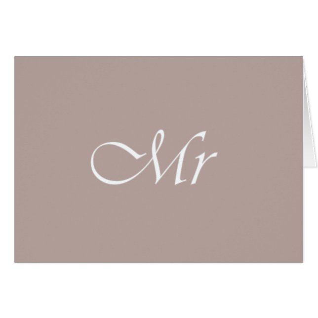 Mr Typography Beige (Voorkant Horizontaal)