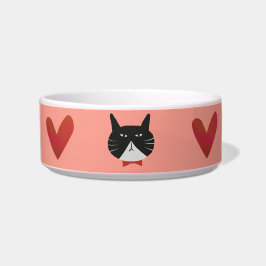 Mr. Valentine the Cat Voerbakje