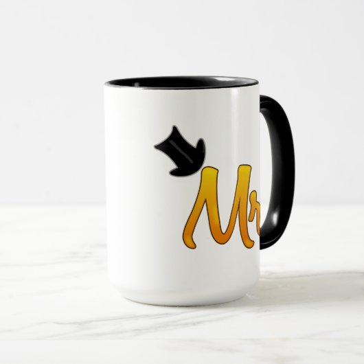 Mr Wedding Cup Mok (Voorkant rechts)