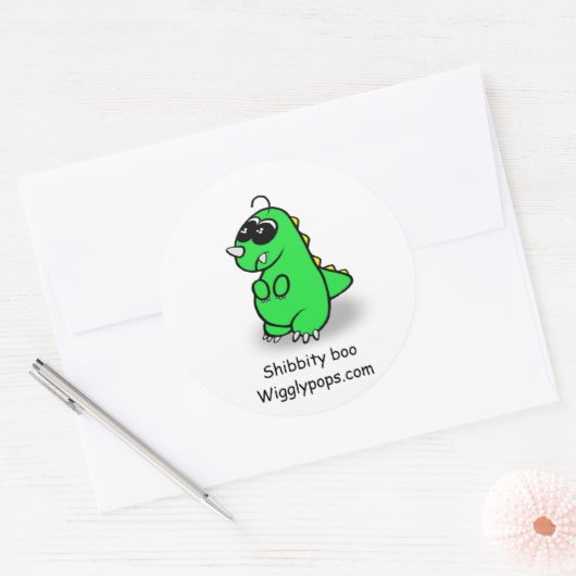 Mr.wigglypops Shibbity boo sticker (Envelop)