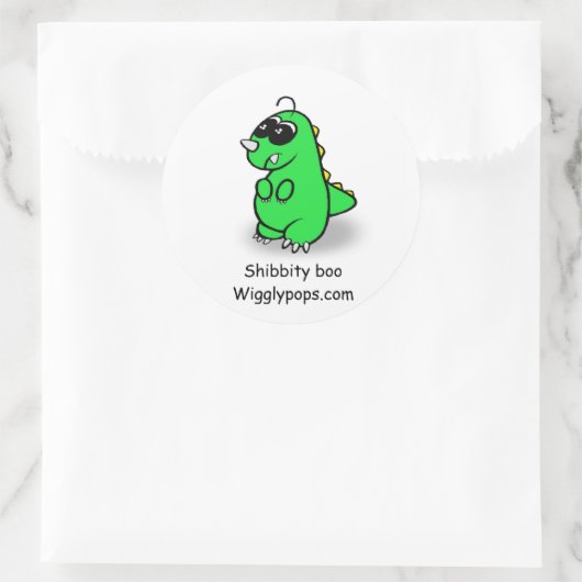 Mr.wigglypops Shibbity boo sticker (Tas)
