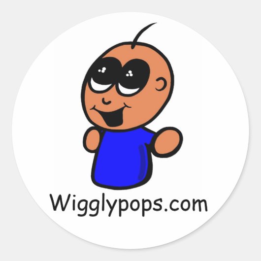 Mr.wigglypops sticker (Voorkant)