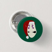 Mr. Williams Bah Humbug xmas Ronde Button 3,2 Cm (Voorkant /achterkant)