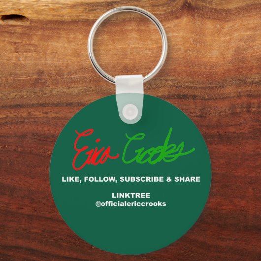 Mr. Williams Bah Humbug xmas Sleutelhanger (Achterkant)