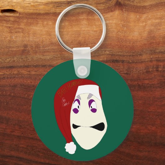 Mr. Williams Bah Humbug xmas Sleutelhanger (Voorkant)