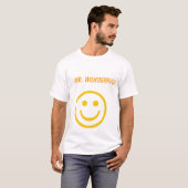Mr Wonderful. T-shirt (Voorkant volledig)