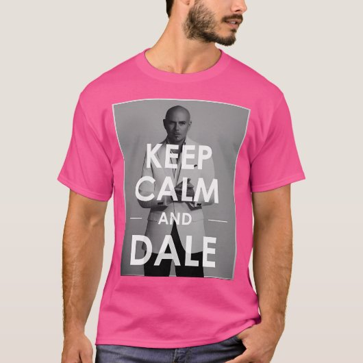 Mr Worldwide Blijf kalm T-shirt (Voorkant)