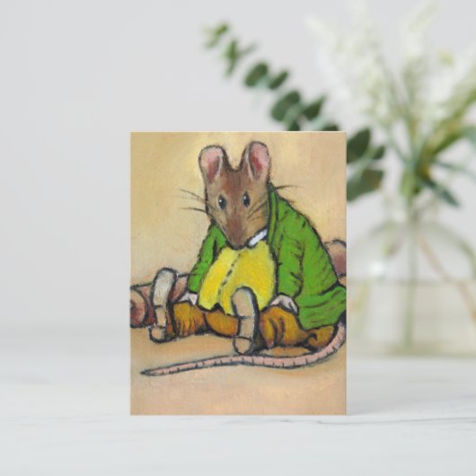 MR ZEEKWIKKELS, NA BEATRIX POTTER BRIEFKAART (Staand voorkant)