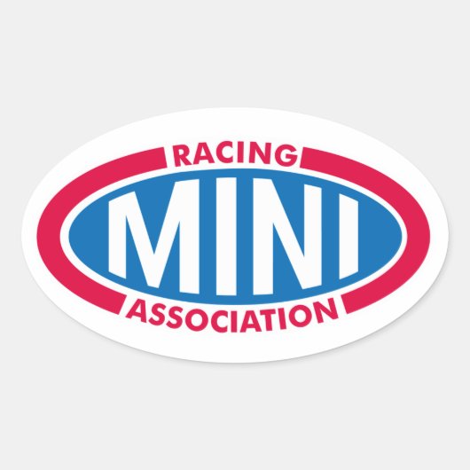 MRA-Stickers Ovale Sticker (Voorkant)