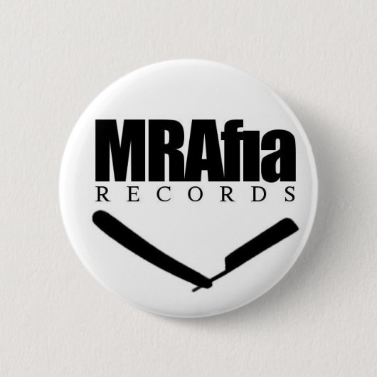 MRAfia-Button  Ronde Button 5,7 Cm (Voorkant)