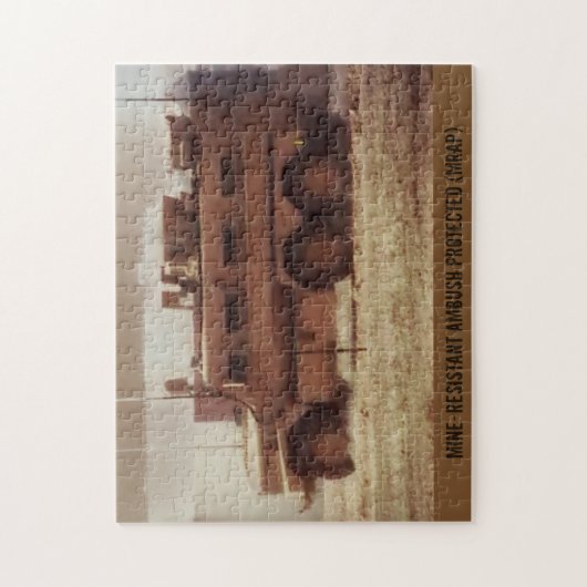 MRAP 10 x 14 Foto Puzzle Legpuzzel (Verticaal)