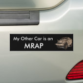 MRAP-bumpersticker Bumpersticker (Op auto)