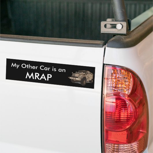 MRAP-bumpersticker Bumpersticker (Op Truck)