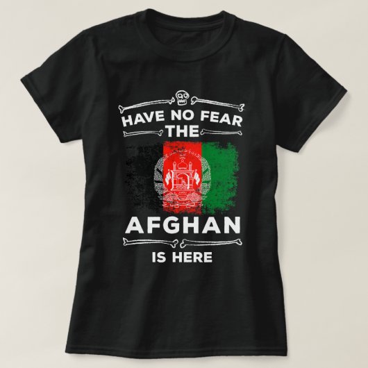 MRAP van het Afghaanse leger van de militaire vete T-shirt (Design voorkant)