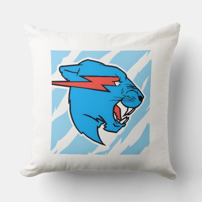 MrBeast Geïnspireerd Kussen – Leuke Design voor Yo (Voorkant)