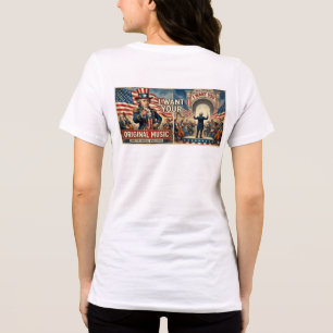 MrBeats als Oom Sam Tri-Blend Shirt
