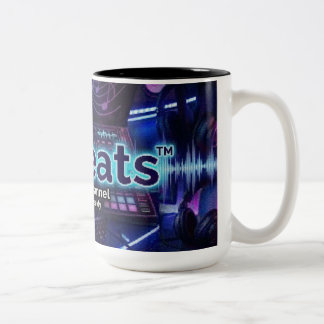 MrBeats GRATIS Originele Muziek Delen Mok! Tweekleurige Koffiemok