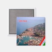 MRC026 ANCONA - Panorama - Marche - Italië - Fridg Magneet (Voorkant / Achterkant)