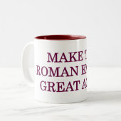 MREGA-Mok Tweekleurige Koffiemok (Voorkant links)