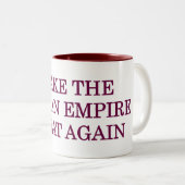 MREGA-Mok Tweekleurige Koffiemok (Voorkant rechts)