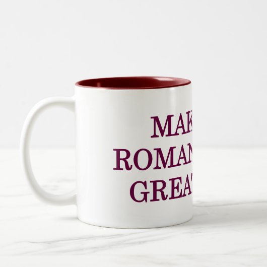 MREGA-Mok Tweekleurige Koffiemok (Links)