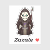 MrFrightful Avatar Custom-Cut Vinyl Sticker (Vel)