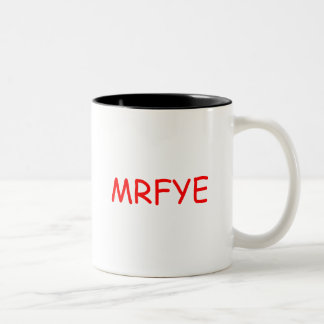 MRFYE-Mokken (stijl 1) Tweekleurige Koffiemok
