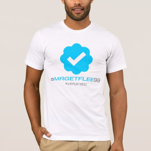 @MrGetFlee99 - Geverifieerd T-shirt (Voorkant)