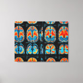 MRI hersenscan Canvas Afdruk (Voorkant)