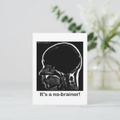 MRI: Het is een niet-hersenbreker! Briefkaart (Staand voorkant)