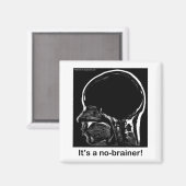 MRI: Het is een niet-hersenbreker! Magneet (Voorkant / Achterkant)