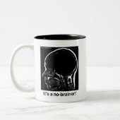 MRI: Het is een niet-hersenbreker! Tweekleurige Koffiemok (Links)