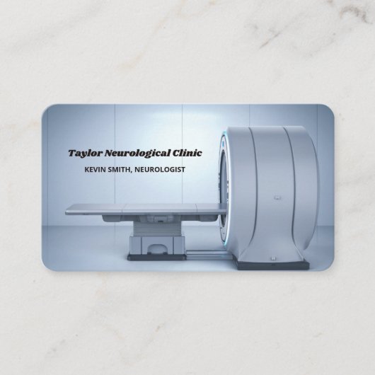 MRI neuroloog Visitekaartje (Voorkant)