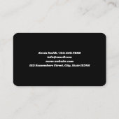 MRI neuroloog Visitekaartje (Achterkant)